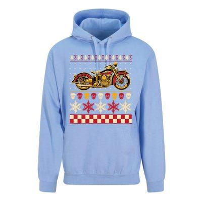 Biker Motorcycle Rider Style Ugly Great Gift Unisex Surf Hoodie