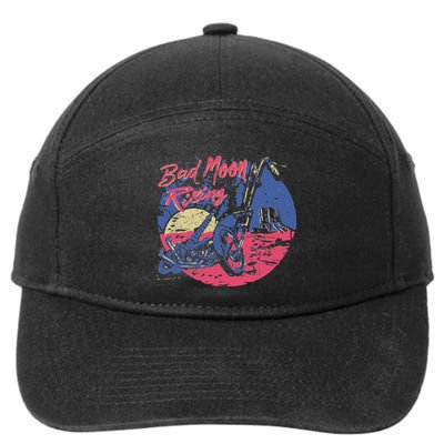 Bad Moon Rising Moon 7-Panel Snapback Hat