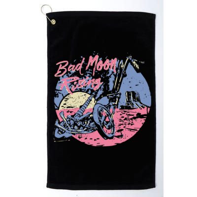 Bad Moon Rising Moon Platinum Collection Golf Towel