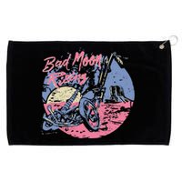 Bad Moon Rising Moon Grommeted Golf Towel