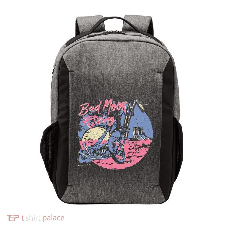 Bad Moon Rising Moon Vector Backpack