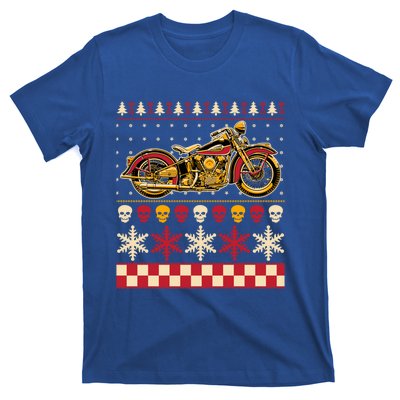 Biker Motorcycle Rider Style Ugly Sweater Gift T-Shirt