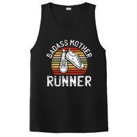 Badass Mother Runner Running Retro Sport Fitness Workout PosiCharge Competitor Tank