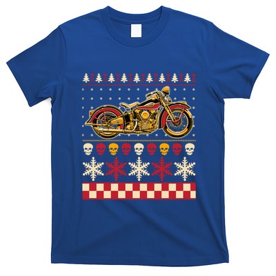 Biker Motorcycle Rider Style Ugly Sweater Gift T-Shirt
