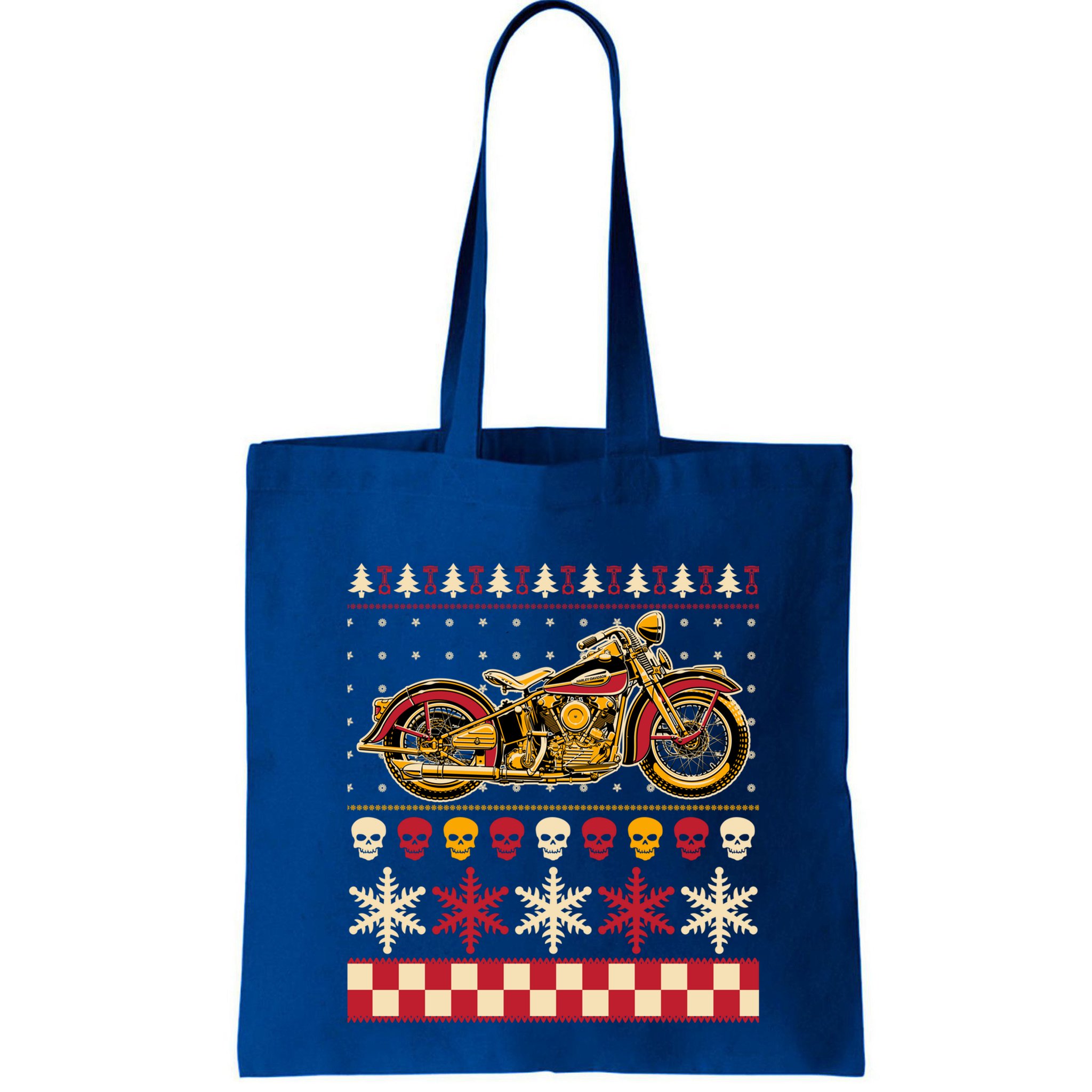 Biker Motorcycle Rider Style Ugly Sweater Gift Bag