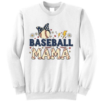 Baseball Mama Retro Sweatshirt
