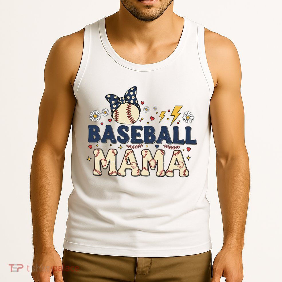 Baseball Mama Retro Tank Top