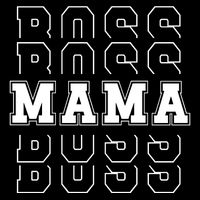 Boss Mama Retro Mom Gift Apron