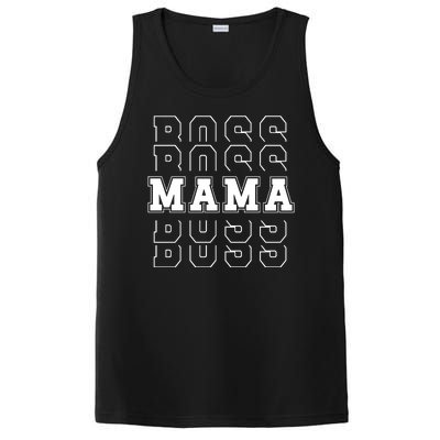 Boss Mama Retro Mom Gift PosiCharge Competitor Tank