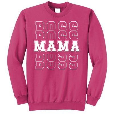 Boss Mama Retro Mom Gift Sweatshirt