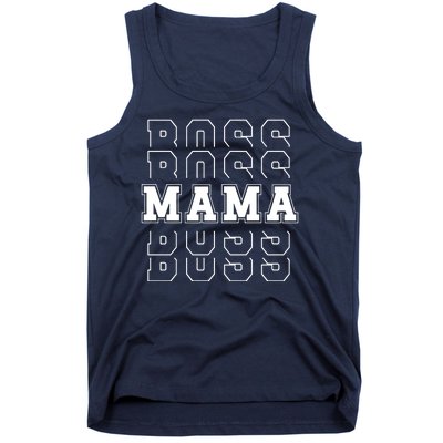 Boss Mama Retro Mom Gift Tank Top