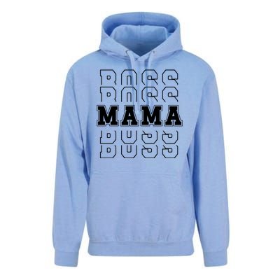 Boss Mama Retro Mom Gift Unisex Surf Hoodie