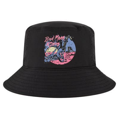 Bad Moon Rising Moon Cool Comfort Performance Bucket Hat