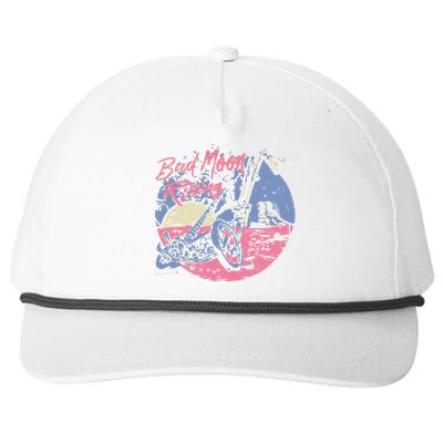 Bad Moon Rising Moon Snapback Five-Panel Rope Hat