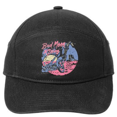 Bad Moon Rising Moon 7-Panel Snapback Hat