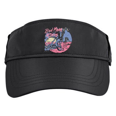 Bad Moon Rising Moon Adult Drive Performance Visor