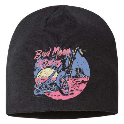 Bad Moon Rising Moon Sustainable Beanie