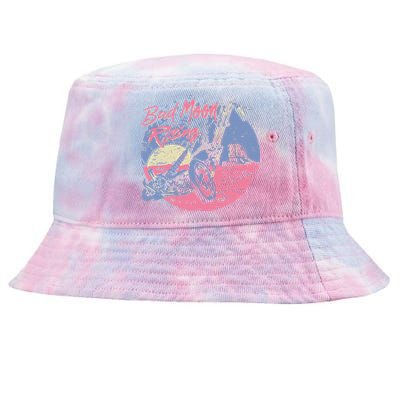 Bad Moon Rising Moon Tie-Dyed Bucket Hat