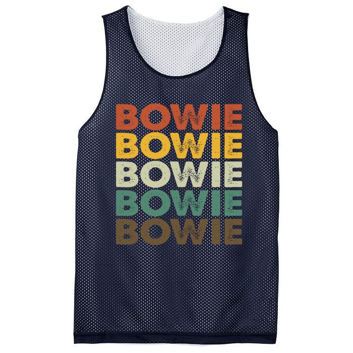 Bowie Maryland Retro Vintage Mesh Reversible Basketball Jersey Tank