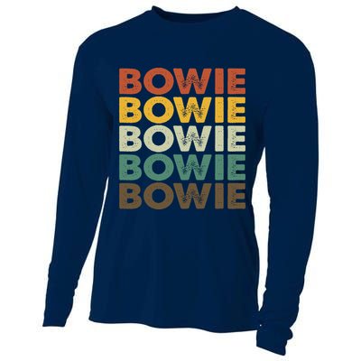 Bowie Maryland Retro Vintage Cooling Performance Long Sleeve Crew