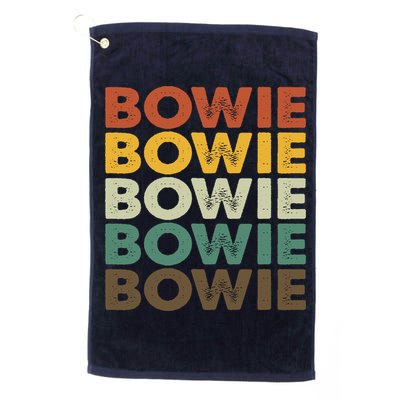 Bowie Maryland Retro Vintage Golf Towel