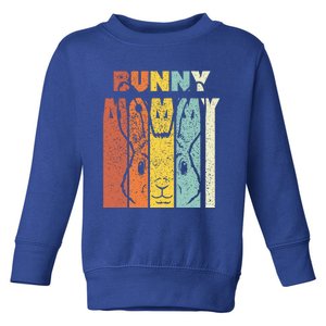 Bunny Mommy Rabbit Mom Bunny Mama Happy Mommy Bunny Gift Toddler Sweatshirt