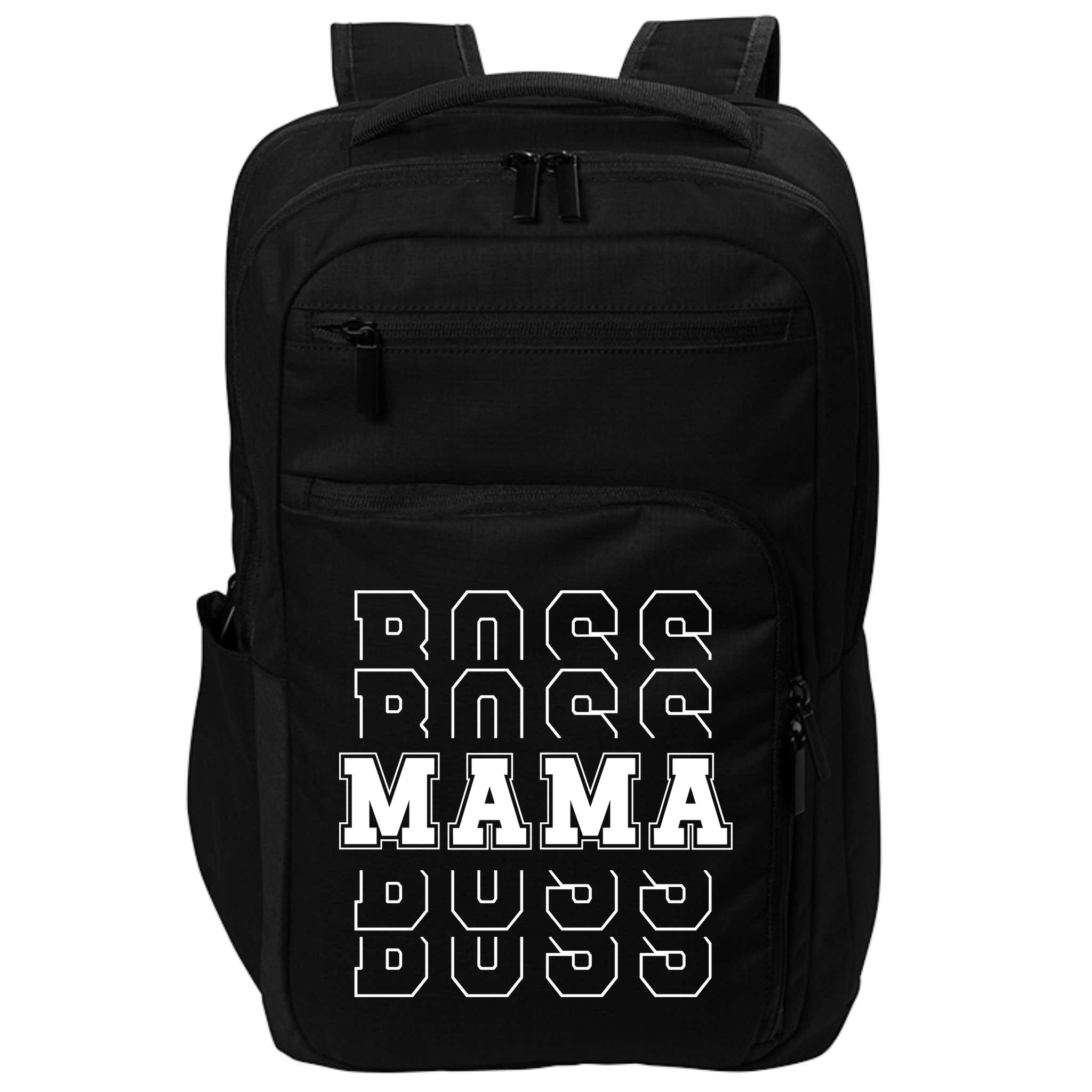 Boss Mama Retro Cute Gift For Mom Impact Tech Backpack