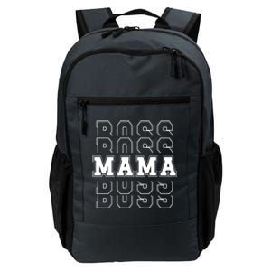 Boss Mama Retro Cute Gift For Mom Daily Commute Backpack