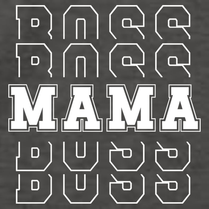 Boss Mama Retro Cute Gift For Mom Vector Backpack