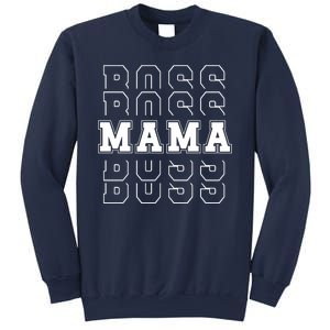 Boss Mama Retro Cute Gift For Mom Sweatshirt