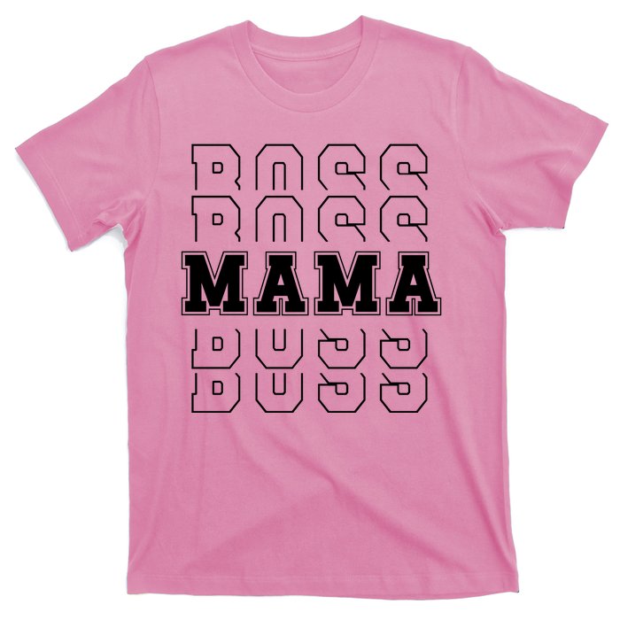 Boss Mama Retro Cute Gift For Mom T-Shirt