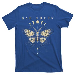 Bad Music Rock 90s Moth And Moons Vaporware Omens T-Shirt