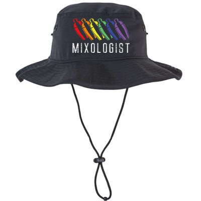 Bartender Mixologist Rainbow Mixologist Legacy Cool Fit Booney Bucket Hat