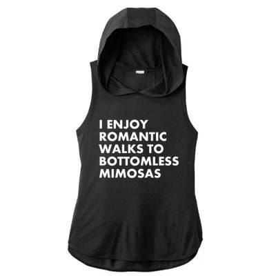 Bottomless Mimosas Rotic Walk Brunch Gift Ladies PosiCharge Tri-Blend Wicking Draft Hoodie Tank