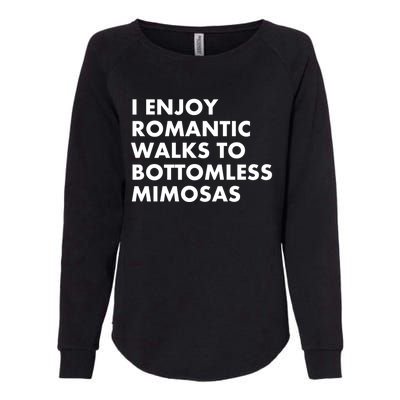 Bottomless Mimosas Rotic Walk Brunch Gift Womens California Wash Sweatshirt