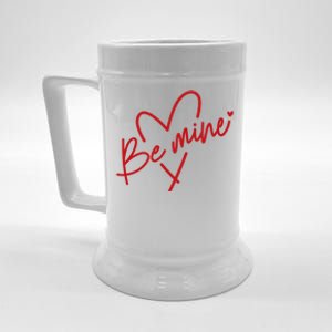 Be Mine Red Heart Couple Matching Happy Valentine's Day Cool Gift Beer Stein