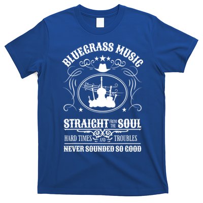 Bluegrass Music Straight From The Soul Music Lover Guift T-Shirt