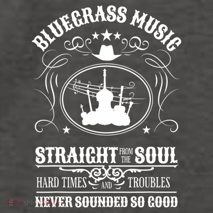 Bluegrass Music Straight From The Soul Music Lover Guift Vector Backpack