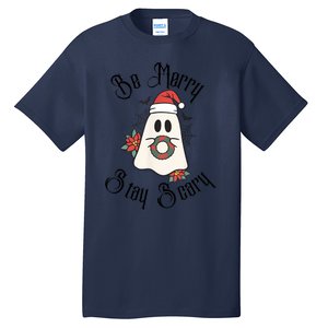 Be Merry Stay Scary Tall T-Shirt