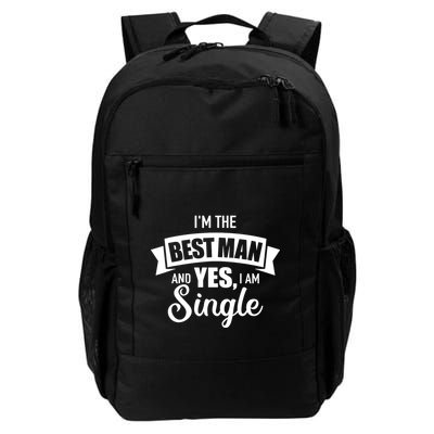 Best Man Single Bachelor Party Daily Commute Backpack