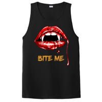 Bite Me Sexy Vampire Lips Halloween Novelty PosiCharge Competitor Tank