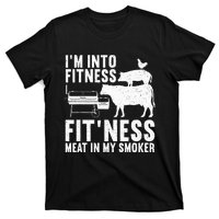 Bbq Meat Smoking Art Barbeque Griller T-Shirt