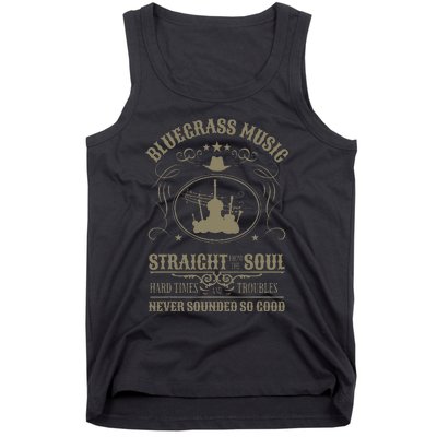 Bluegrass Music Straight From The Soul Tank Top