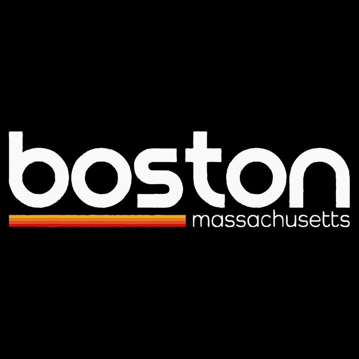 Boston Massachusetts Souvenir Vintage Massachusetts Boston Backpack