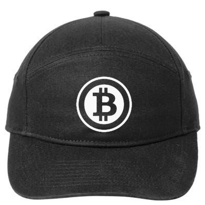 Bitcoin Michael Saylor 7-Panel Snapback Hat