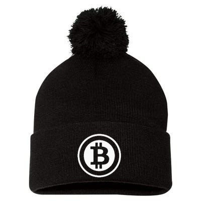Bitcoin Michael Saylor Pom Pom 12in Knit Beanie