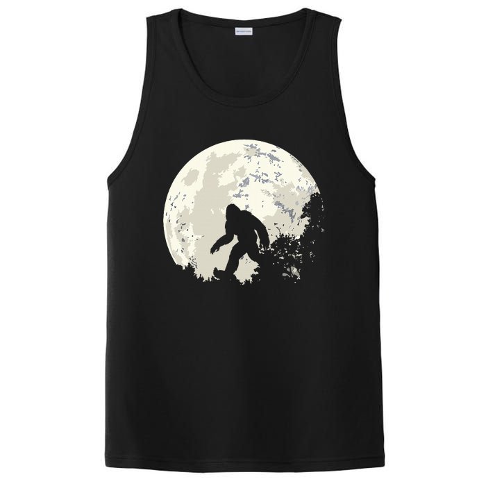 Bigfoot Moon Sasquatch I Believe In Bigfoot PosiCharge Competitor Tank