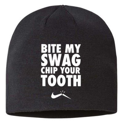 Bite My Swag Chip Your Tooth Sustainable Beanie