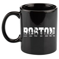 Boston Massachusetts Skyline Graphic Apparel 11oz C Handle Ceramic Mug