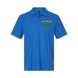 Being My Sibling Is Really The Only Gift You Need Christmas Softstyle Adult Sport Polo